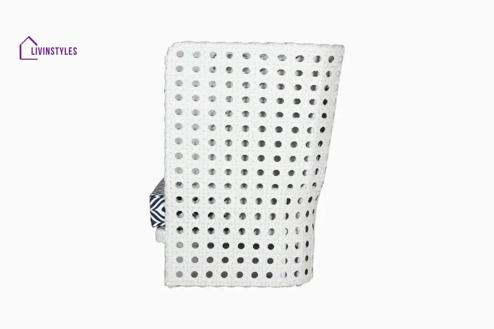 Amogh Outdoor Patio Seating Set 2 Chairs and 1 Table Set (White) - Coffee Table Sets