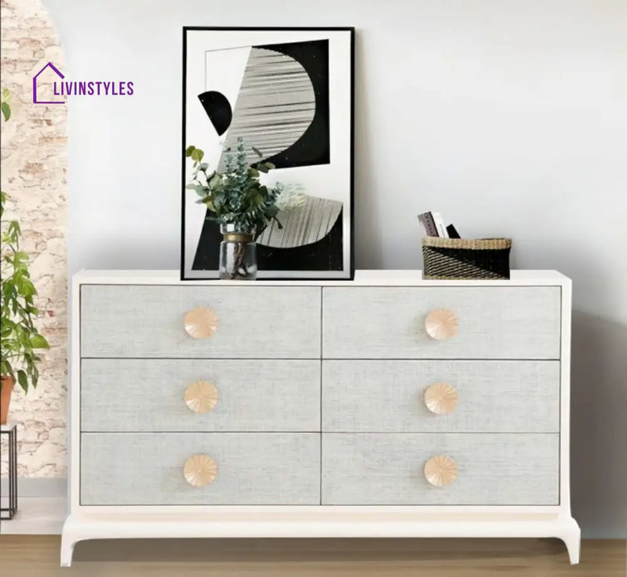 Ana Wooden 4FT Chest of Drawers Storage Chests