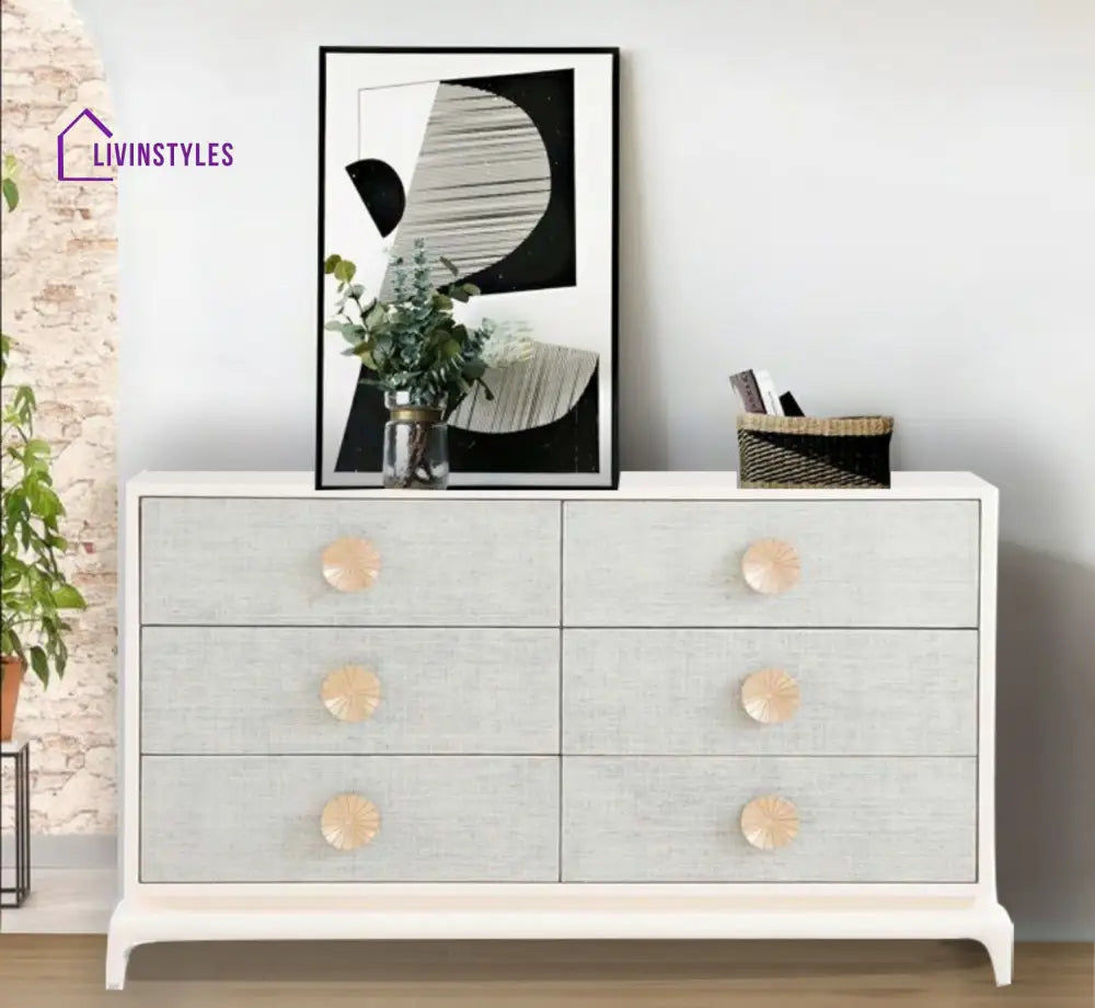 Ana Wooden 4FT Chest of Drawers Storage Chests