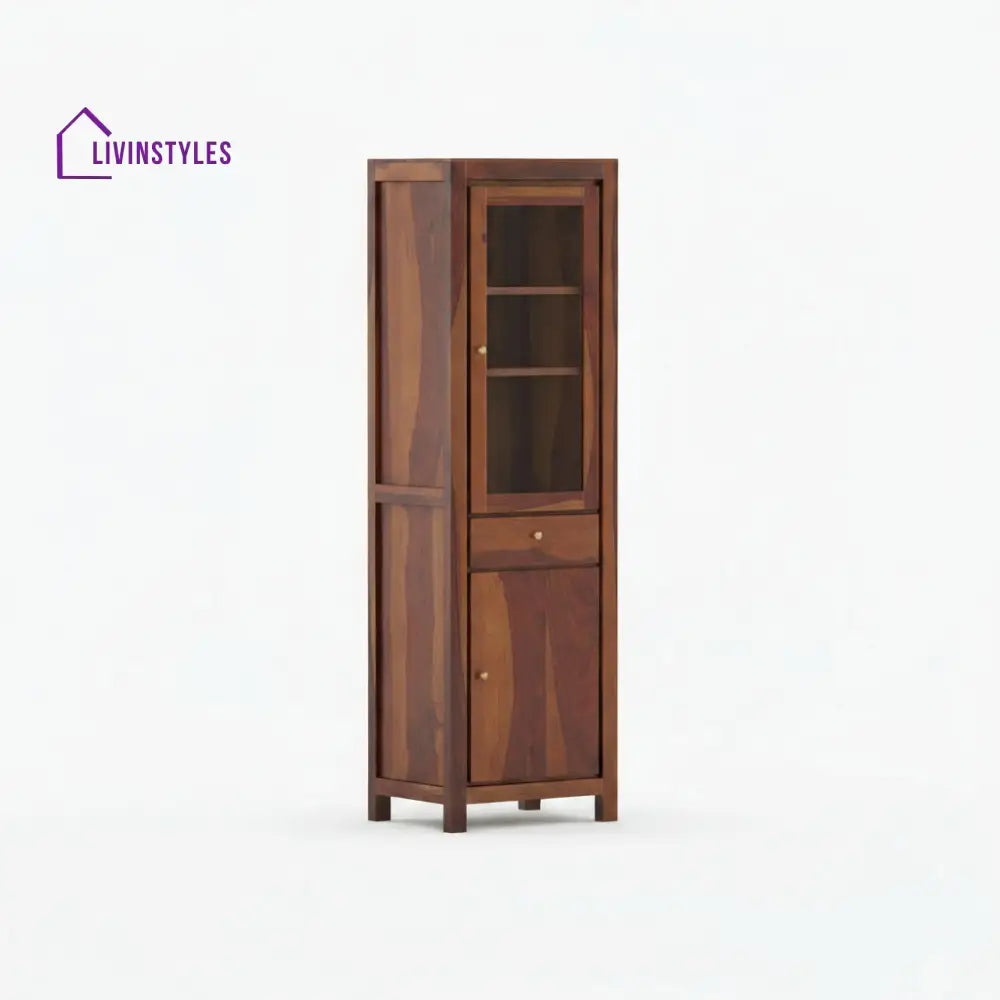 Anabel Sheesham wood crockery unit