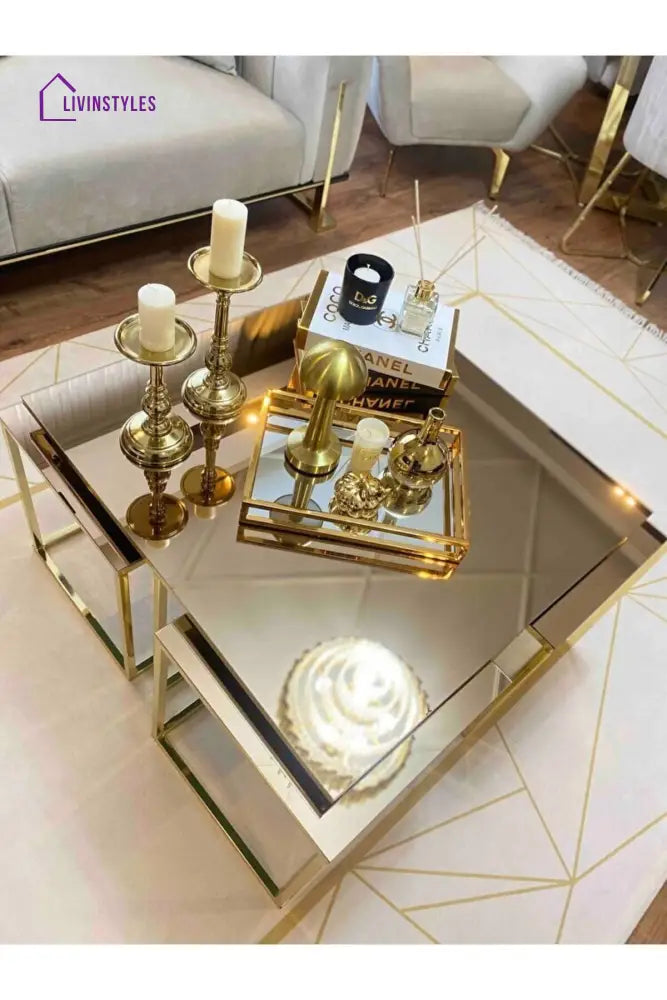 Anand Side Table For Living Room - Set Of 3