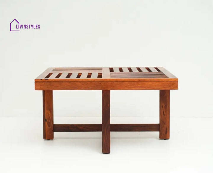 Anastasia Coffee Table with 4 Stools | Wooden Coffee Table for Living Room Coffee Table