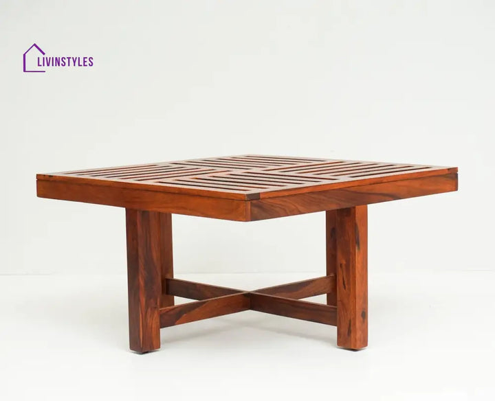 Anastasia Coffee Table with 4 Stools | Wooden Coffee Table for Living Room Coffee Table