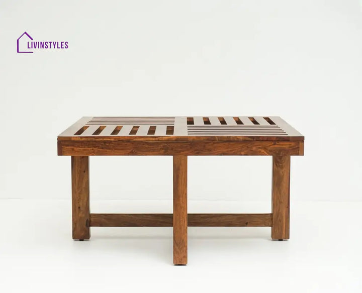 Anastasia Coffee Table with 4 Stools | Wooden Coffee Table for Living Room Coffee Table