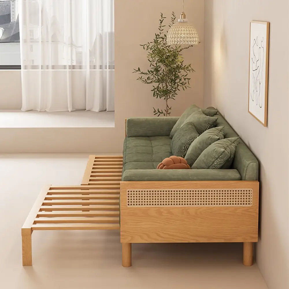 Janpandi Pull Out Multifunction Solid Wood Frame Sofa Bed SOFA BED
