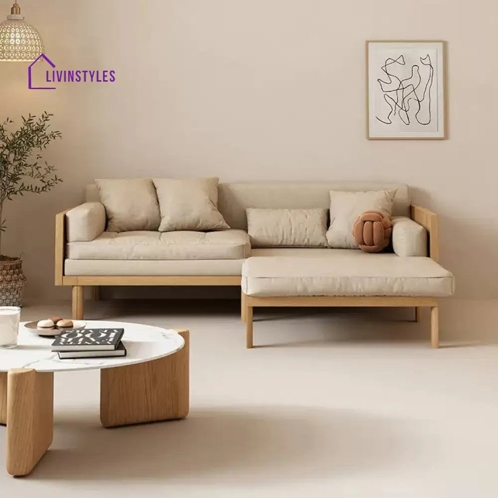Janpandi Pull Out Multifunction Solid Wood Frame Sofa Bed SOFA BED