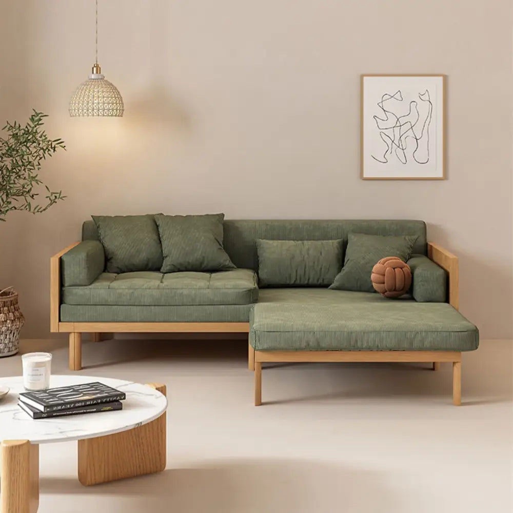 Janpandi Pull Out Multifunction Solid Wood Frame Sofa Bed SOFA BED