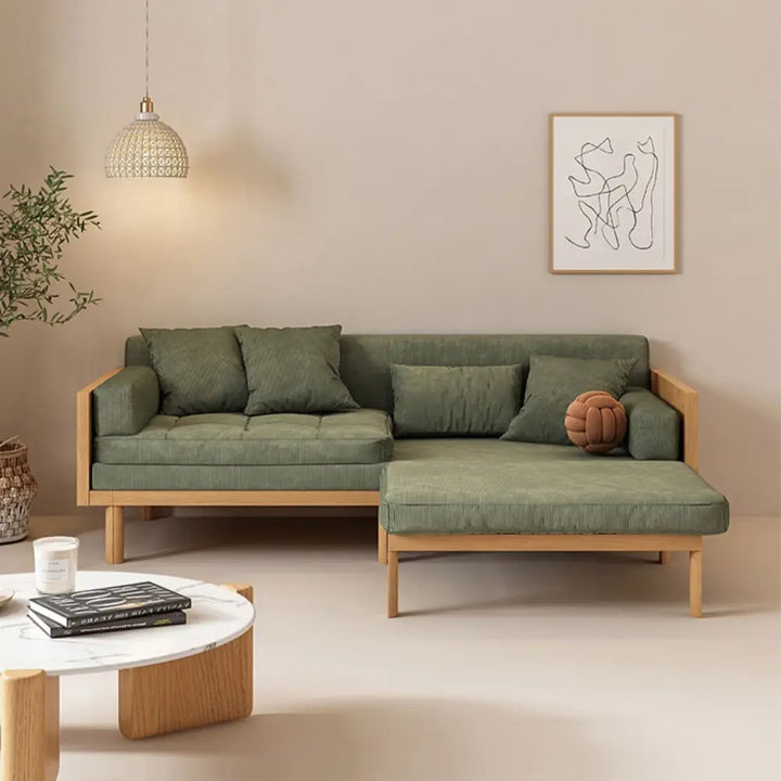 Janpandi Pull Out Multifunction Solid Wood Frame Sofa Bed SOFA BED