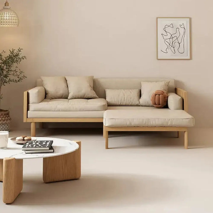 Janpandi Pull Out Multifunction Solid Wood Frame Sofa Bed SOFA BED
