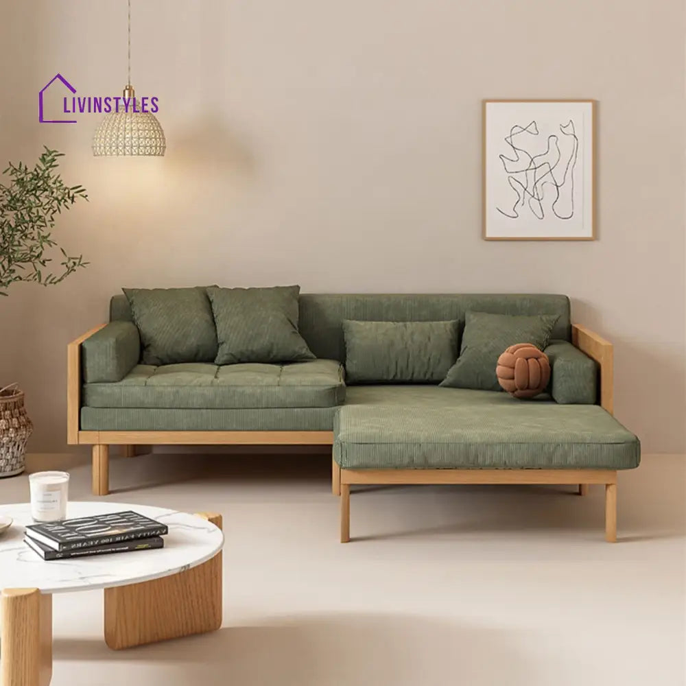 Janpandi Pull Out Multifunction Solid Wood Frame Sofa Bed SOFA BED