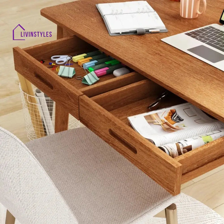 Anastasia Solid Wood Study Table for Students