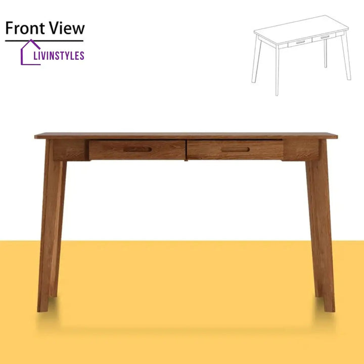 Anastasia Solid Wood Study Table for Students