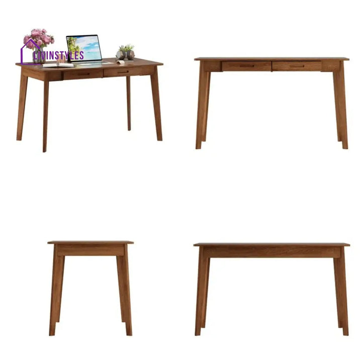 Anastasia Solid Wood Study Table for Students