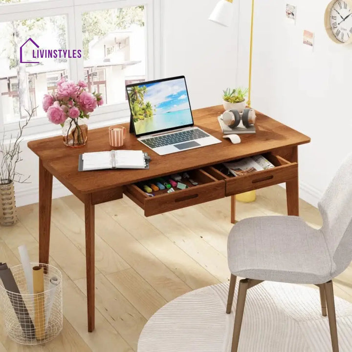 Anastasia Solid Wood Study Table for Students