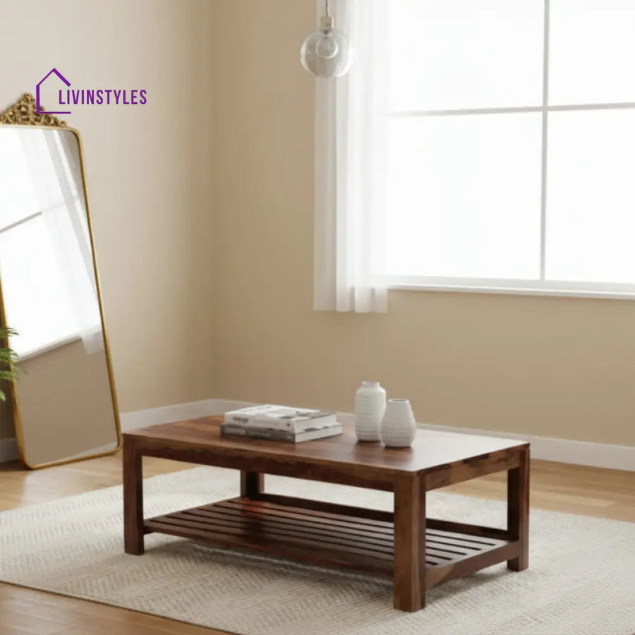 Anastasiia Sheesham Wood Coffee Table for Living Room