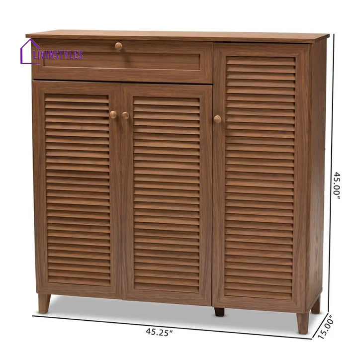 Anatoliy Solid Wood Shoe Rack