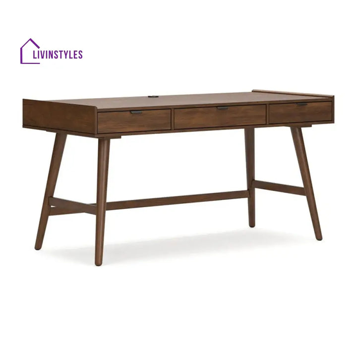 Anatoly Solid Wood Study Table for Students