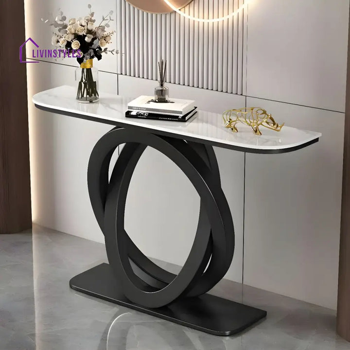 Anatoly Stainless Steel Console Table for Living Room