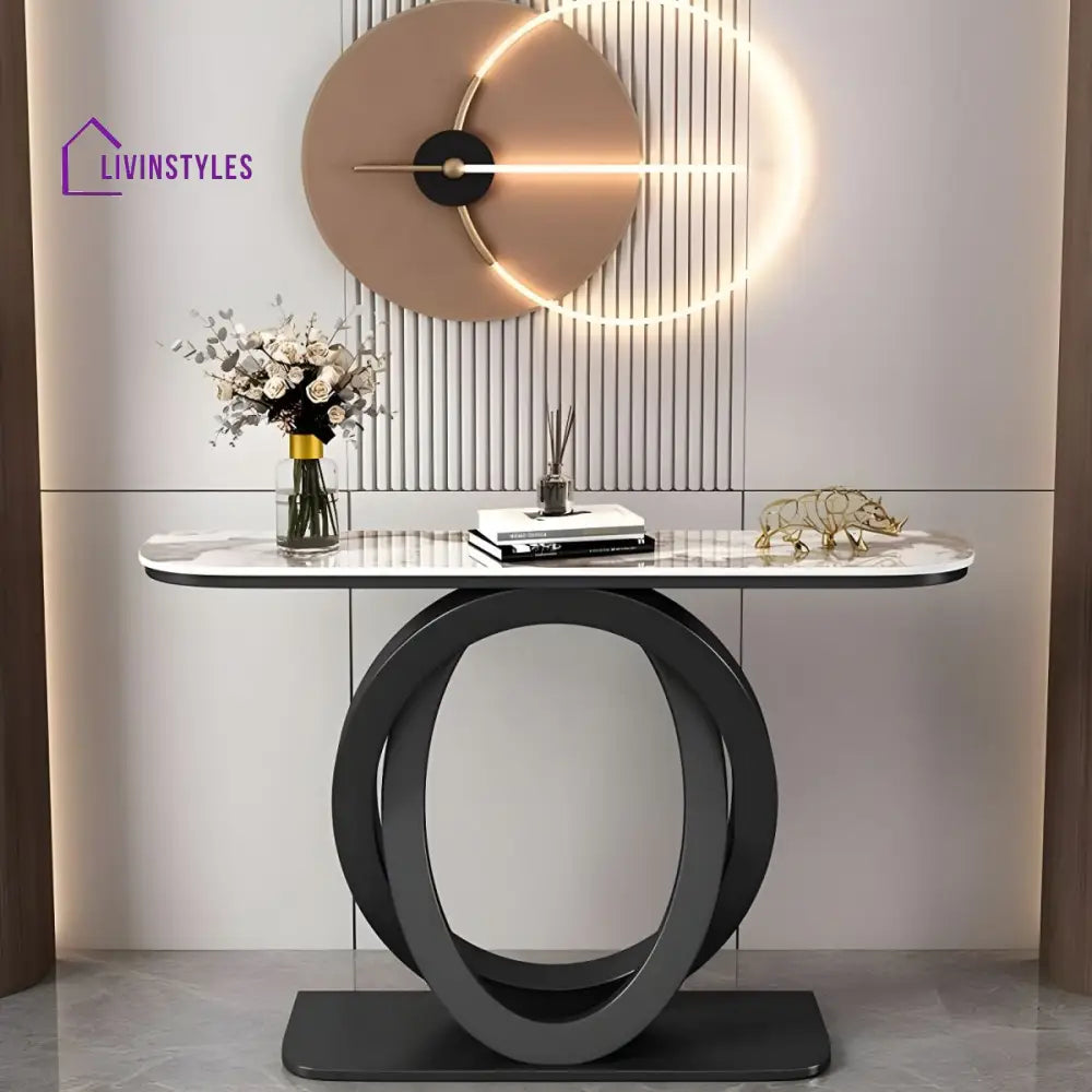 Anatoly Stainless Steel Console Table for Living Room