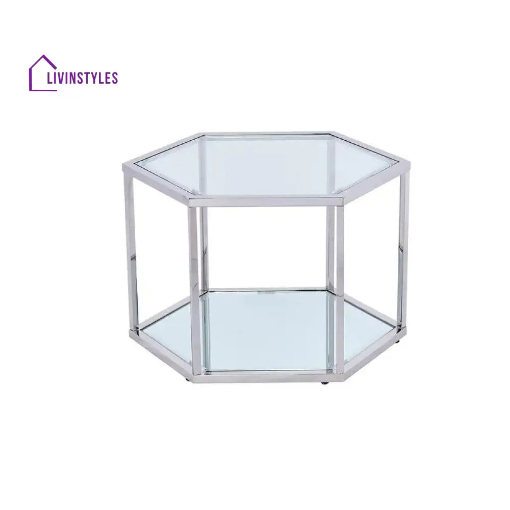 Anaya metal coffee table for living room