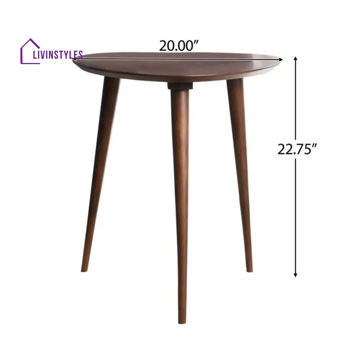 Anaya Solid Wood Drink Table | Side Table | Laptop Table