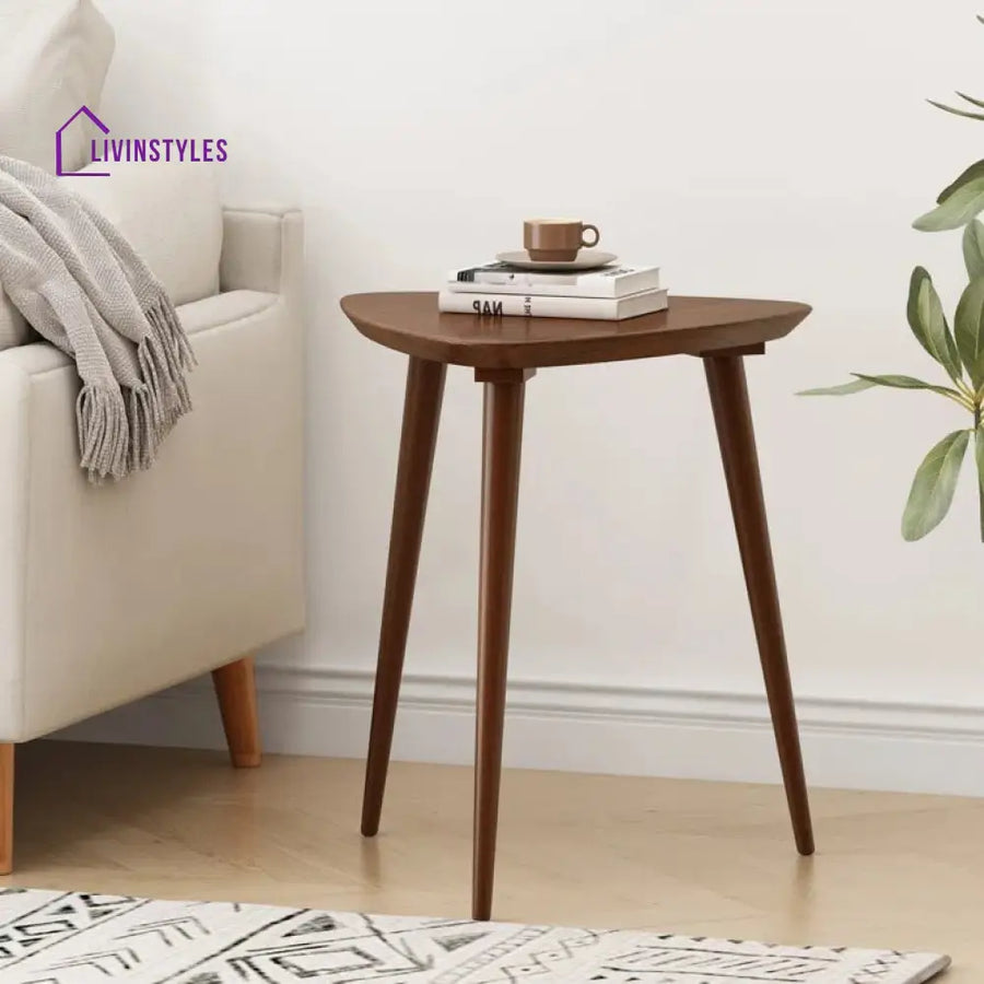 Anaya Solid Wood Drink Table | Side Table | Laptop Table