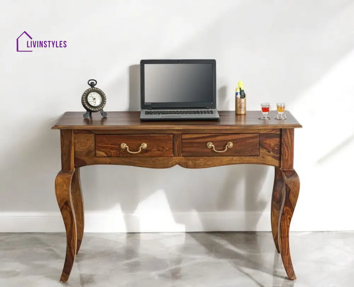 Andrea Two Drawer Study and Laptop Table Study Table