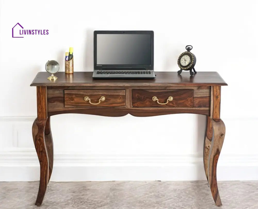 Andrea Two Drawer Study and Laptop Table Study Table