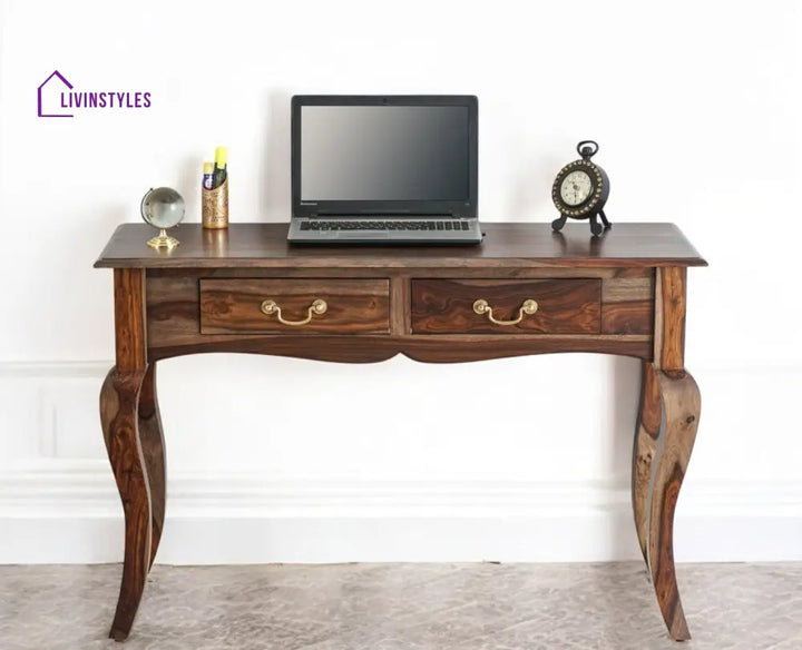 Andrea Two Drawer Study and Laptop Table Study Table