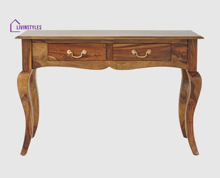 Andrea Two Drawer Study and Laptop Table Study Table