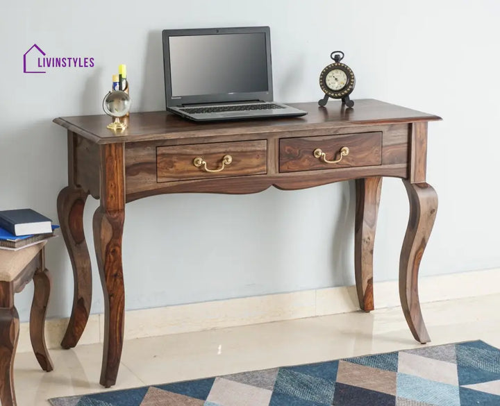 Andrea Two Drawer Study and Laptop Table Study Table