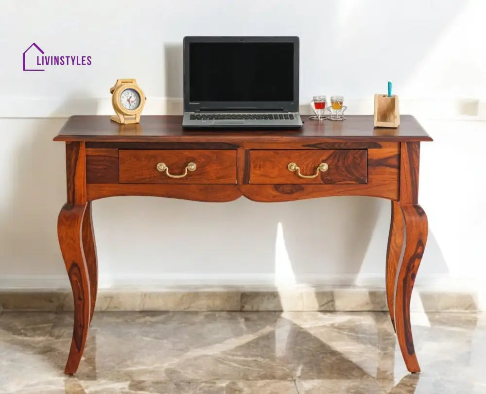 Andrea Two Drawer Study and Laptop Table Study Table