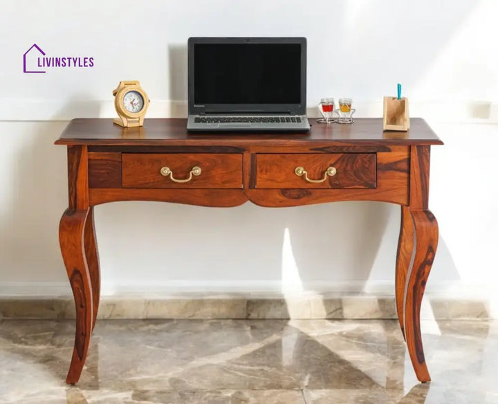 Andrea Two Drawer Study and Laptop Table Study Table