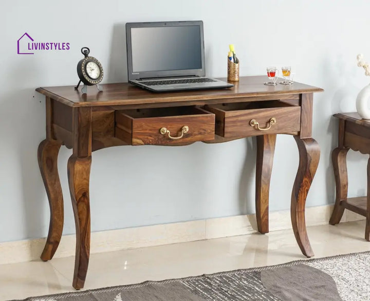 Andrea Two Drawer Study and Laptop Table Study Table