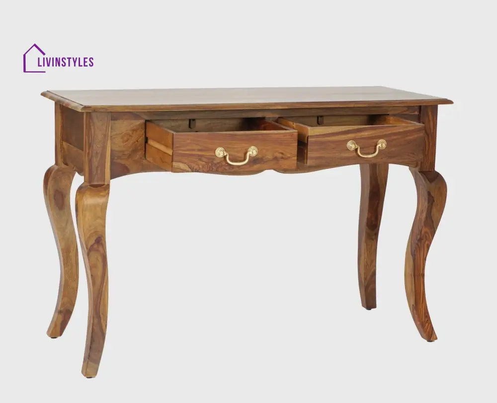 Andrea Two Drawer Study and Laptop Table Study Table