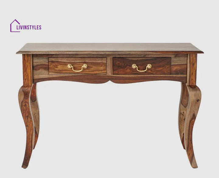 Andrea Two Drawer Study and Laptop Table Study Table