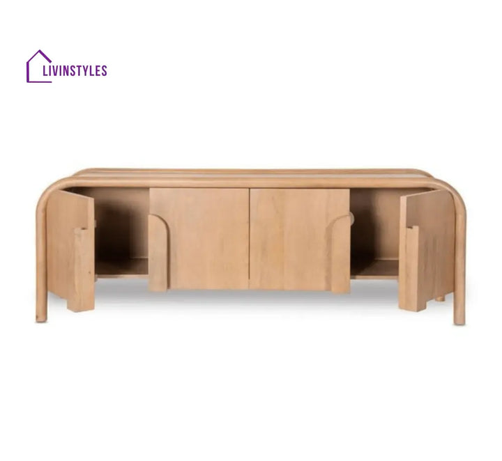 Andrea Wooden 6FT TV Console Entertainment Centers & TV Stands