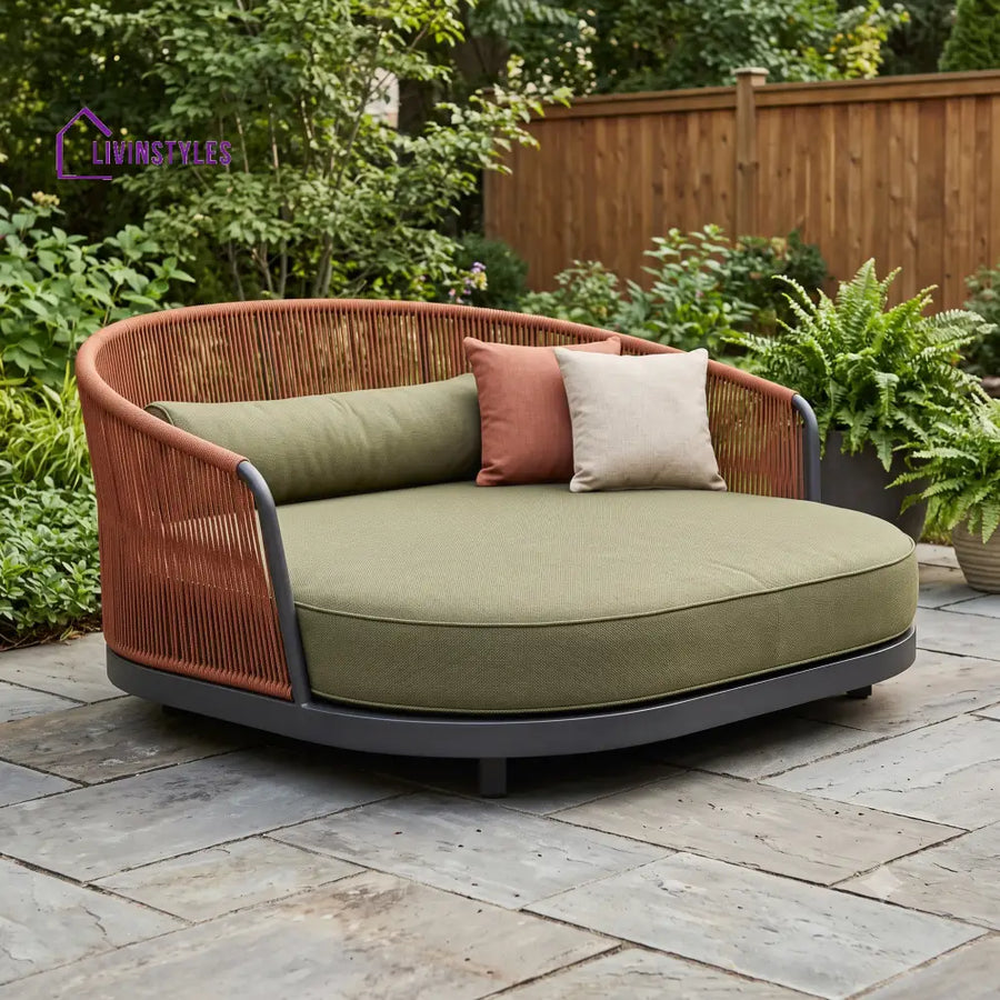 Andree Outdoor Day Bed | Garden Day Bed | Outdoor Day Beds for Villa