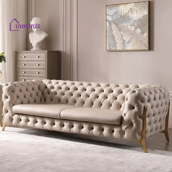 Andrei Chesterfield 3 Seater Sofa for Living Room