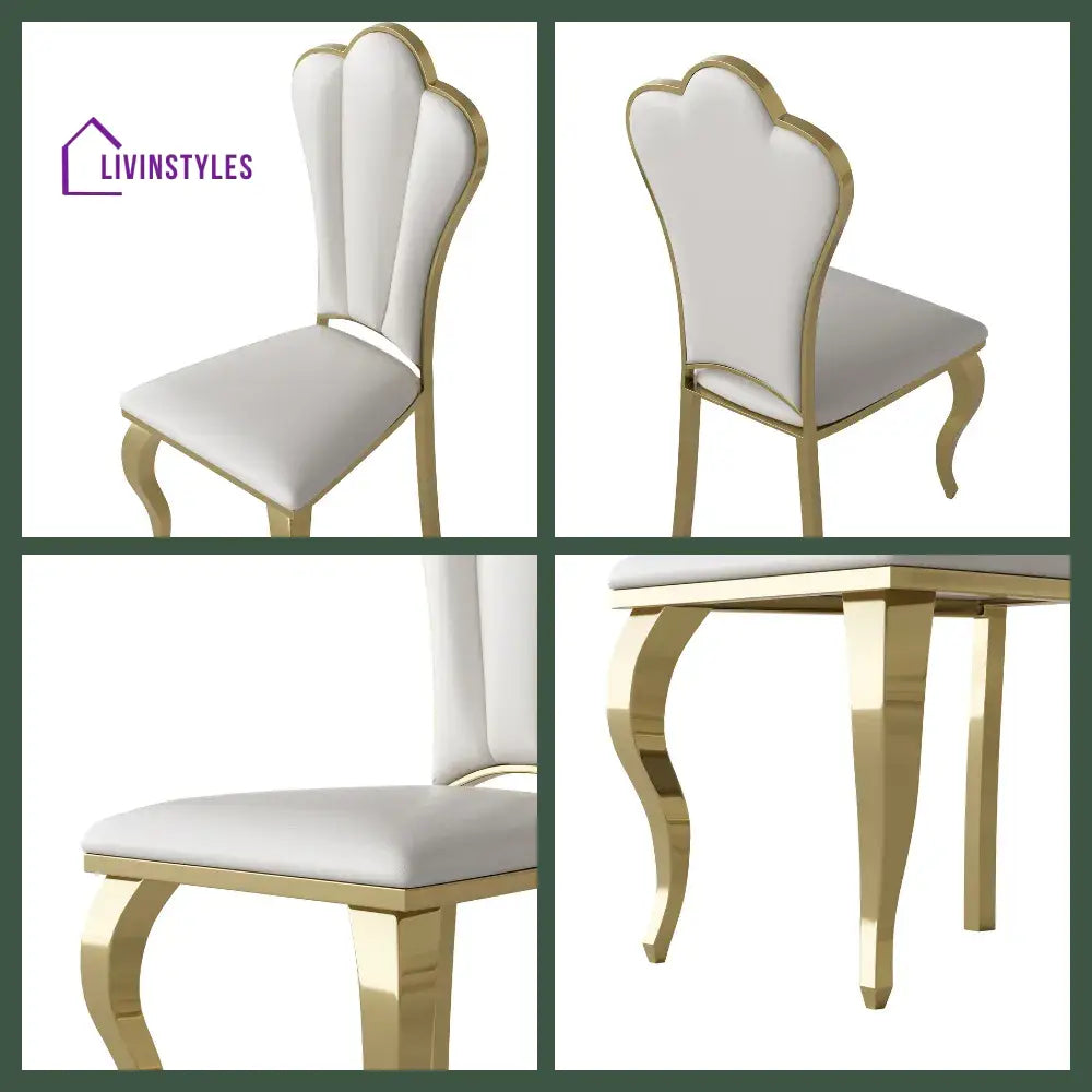 Andrei Glass Dining Table Set for 6