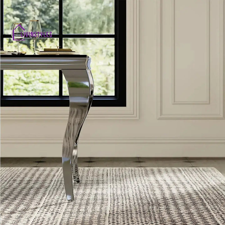 Andrei Glass Dining Table Set for 6
