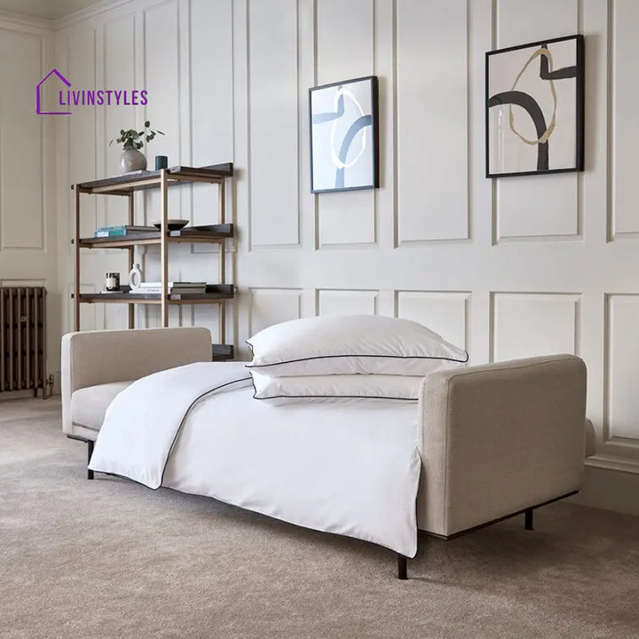 Andrés Click Clack Sofa Bed - Stone Grey - Sofas