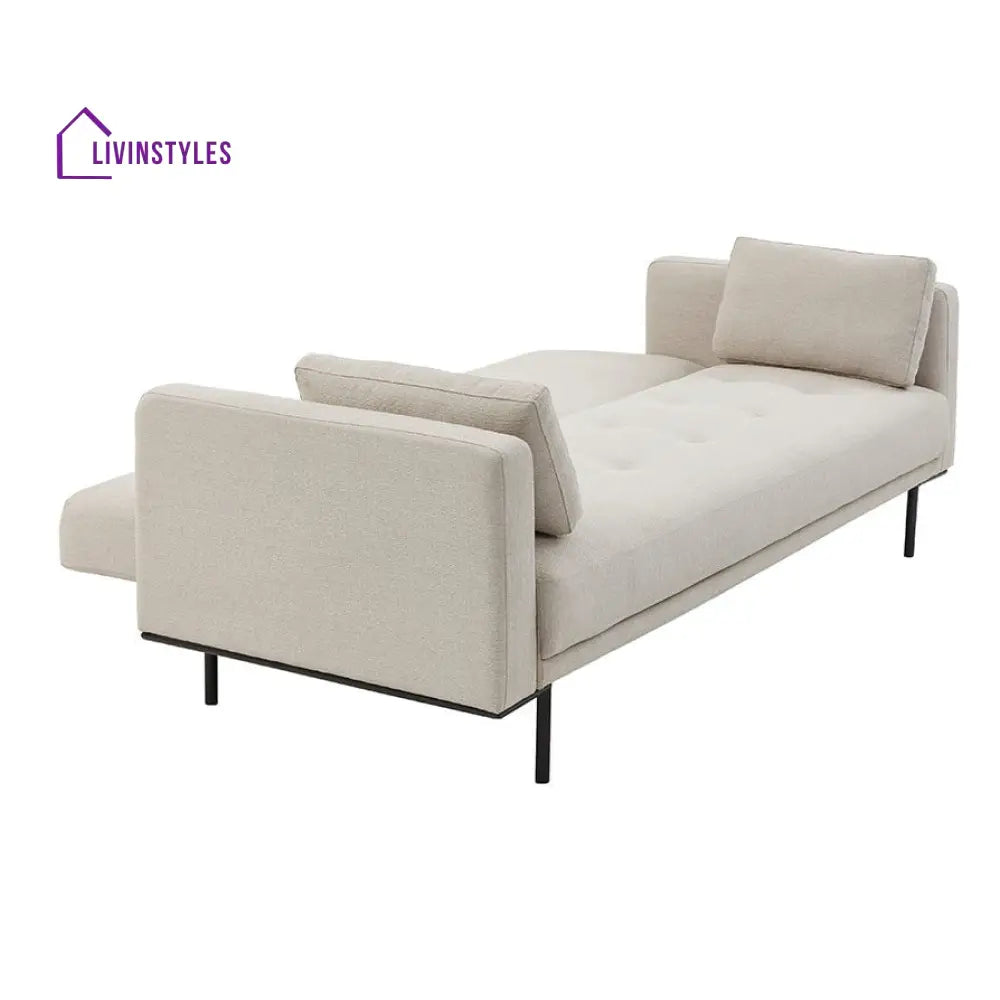 Andrés Click Clack Sofa Bed - Stone Grey - Sofas