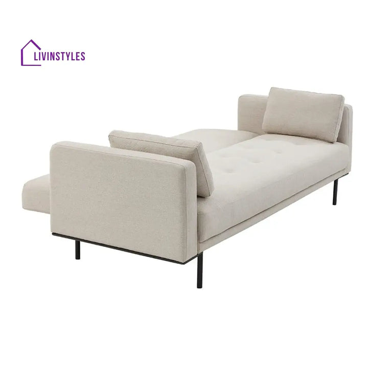 Andrés Click Clack Sofa Bed - Stone Grey - Sofas