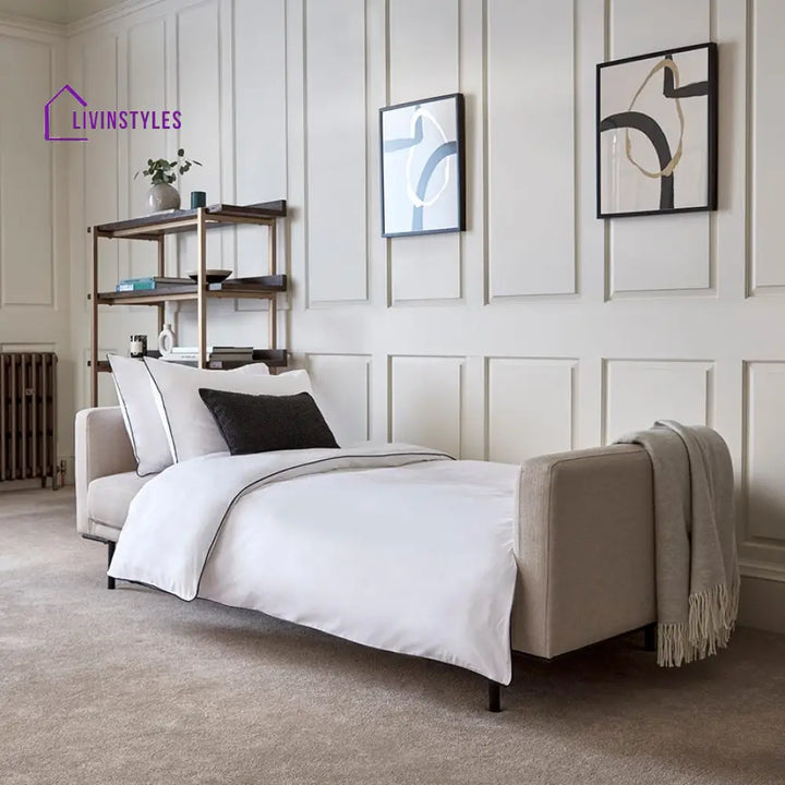 Andrés Click Clack Sofa Bed - Stone Grey - Sofas