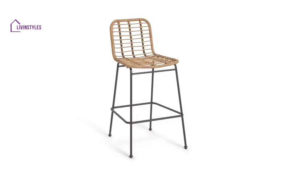 Andrew Outdoor Bar Sets 2 Chairs and 1 Table (Honey + Dark Grey) - Bar Sets