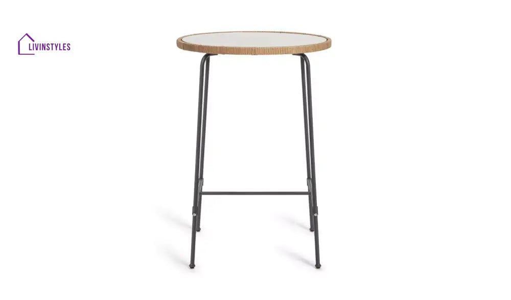 Andrew Outdoor Bar Sets 2 Chairs and 1 Table (Honey + Dark Grey) - Bar Sets
