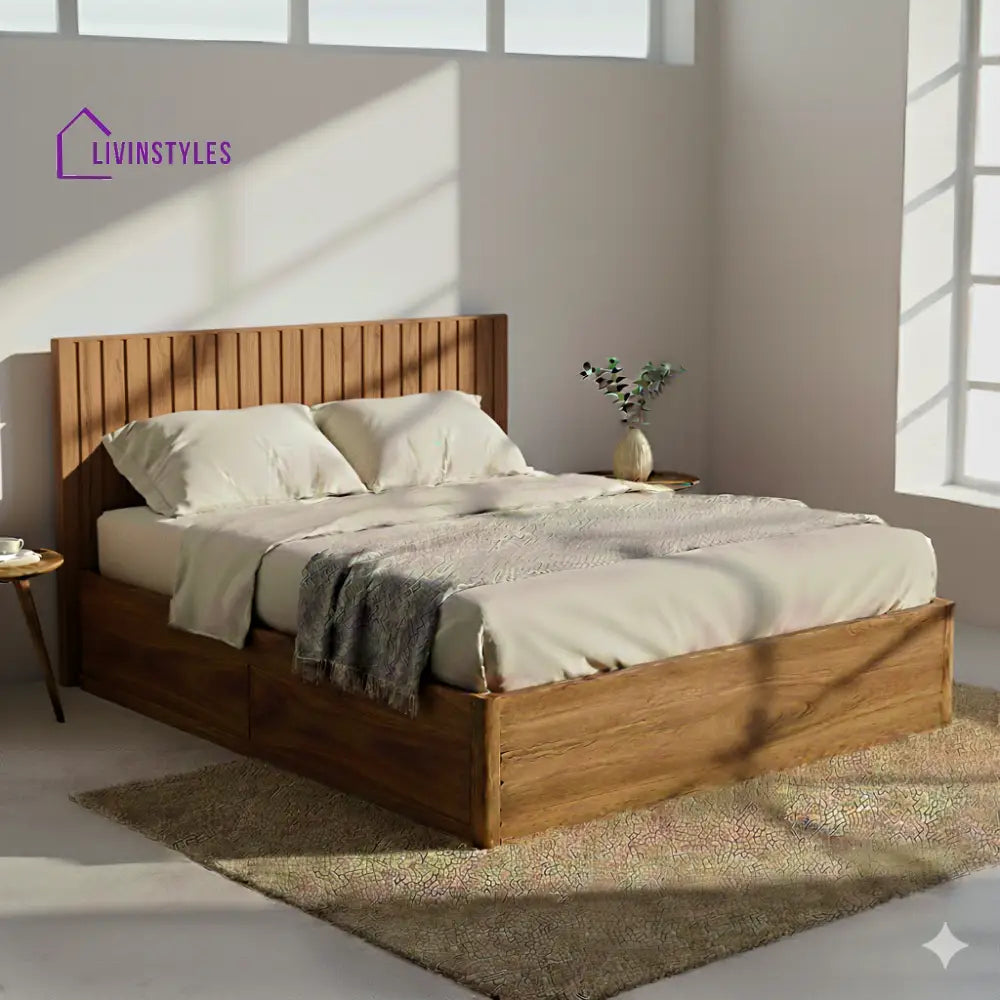 Andrew Premium Sheesham Wood Bed