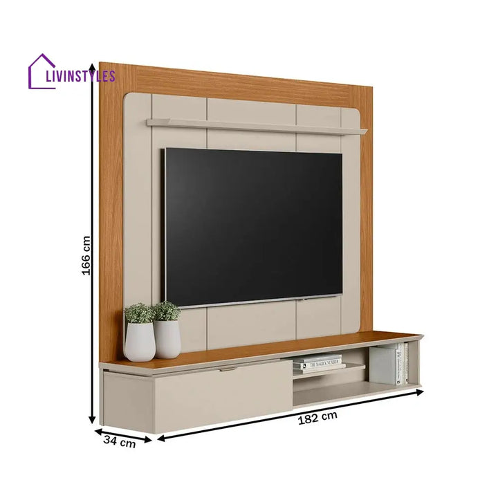 Anfisa Wall Mounted Tv Unit Stand for Living Room