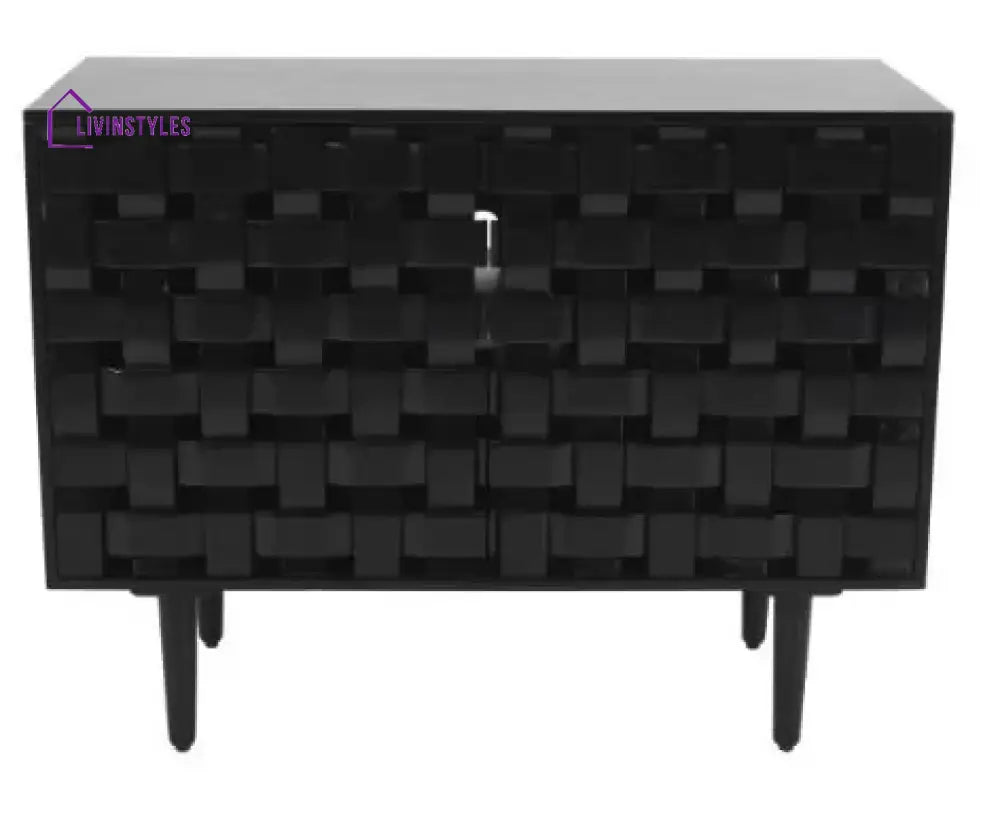 Ángela Woven Wooden 40’’ Sideboard Sideboards